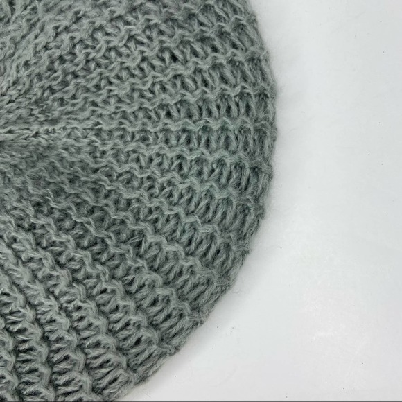 New Hat Attack Crochet Knit Gray Beret main image 5